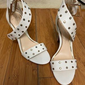 Brand New Never worn Jessica Simpson white heels